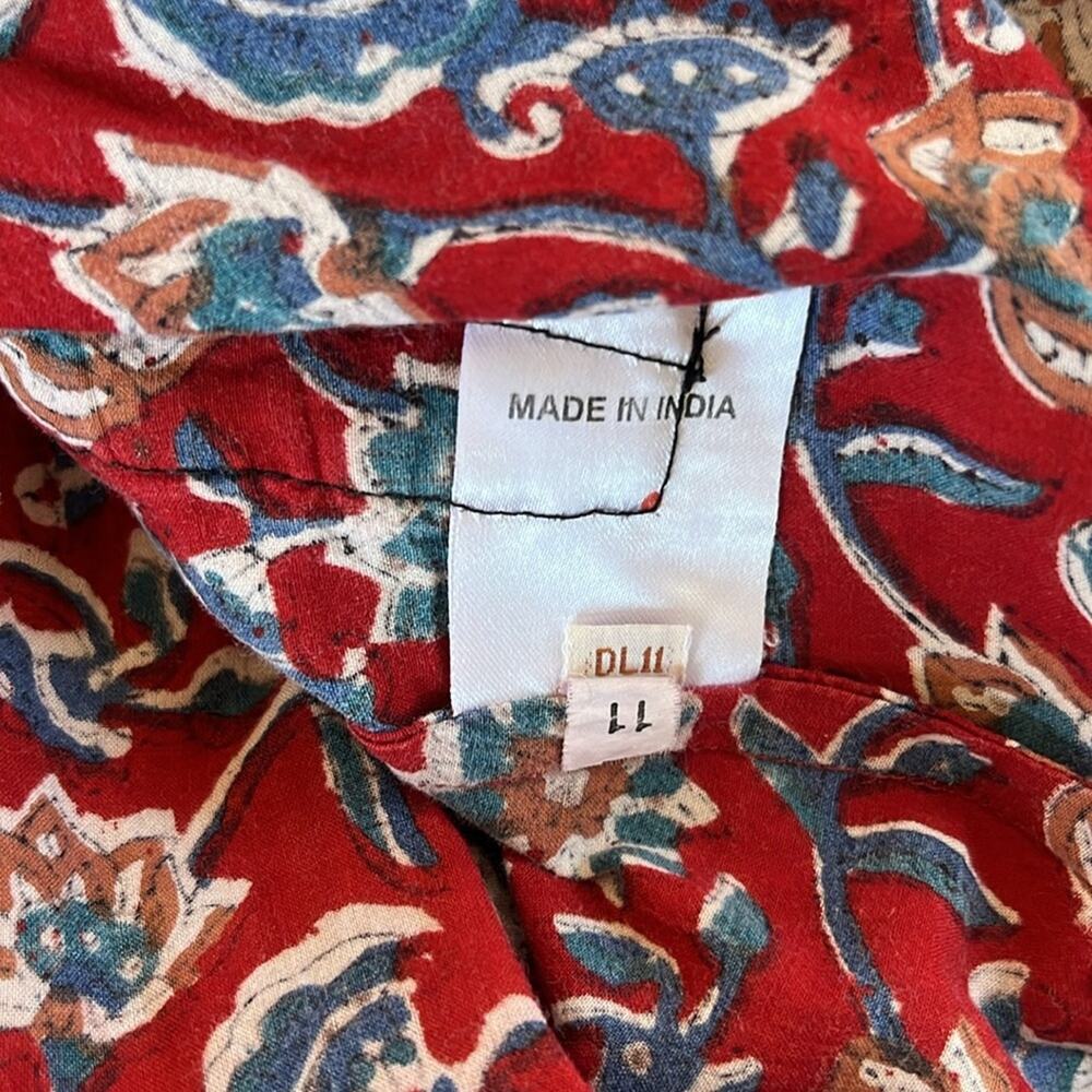 Fabindia sleeveless blouse. Size Large - Picture 7 of 7